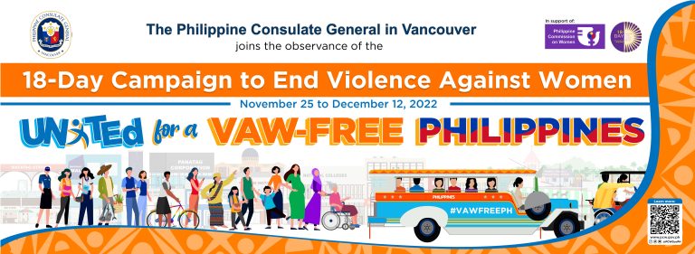 18 Day Campaign To End Violence Against Women Vancouver Philippines