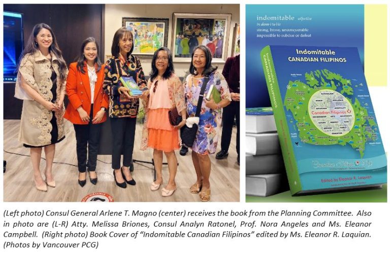 PH Consulate General In Vancouver Launches The Book “Indomitable ...